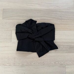 NWT H&M tie knot Bandeau top in size L